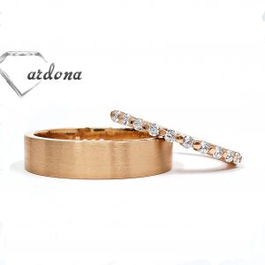 ARGOLLA ORO 18 K PRAGA DIAMANTE - hover