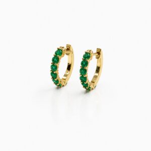 Aretes Verde Eterno Candelaria