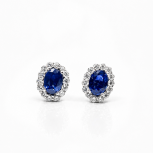 Aretes Celeste de Zafiro