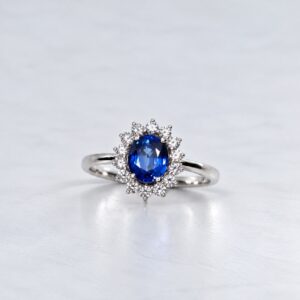 Anillo Zafiro Promesa Eterna
