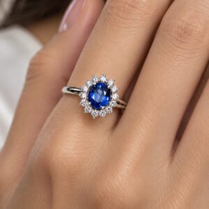 Anillo Zafiro Promesa Eterna - hover